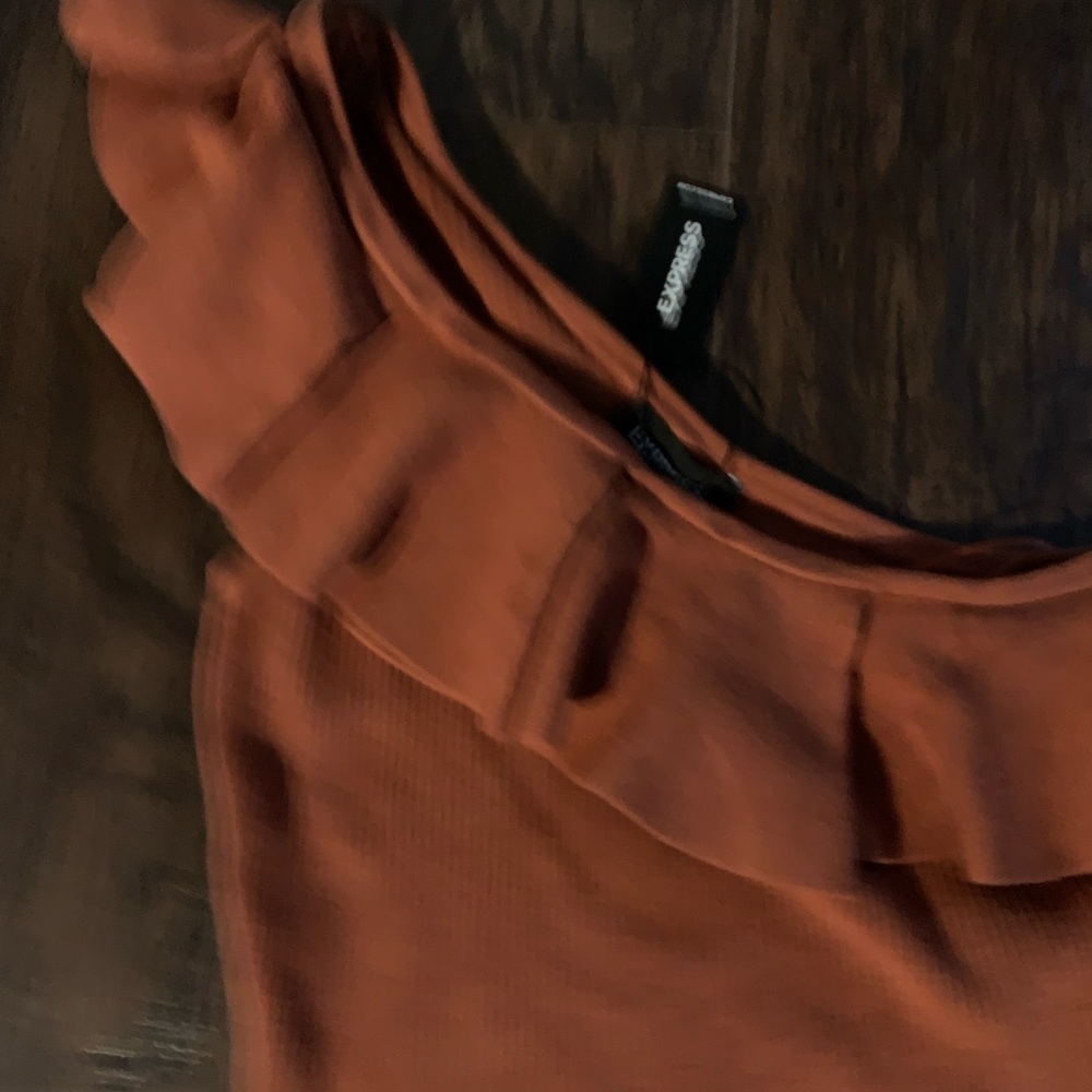 Express Rust Crop Top